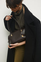 Medium Chocolate Club Bag