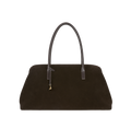 Espresso Suede Club Bag